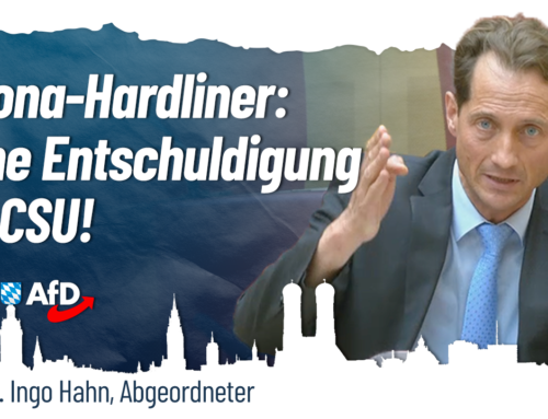 Corona-Hardliner: keine Entschuldigung der CSU!