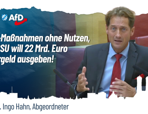 Klima-Maßnahmen ohne Nutzen, aber CSU will 22 Mrd. Euro Steuergeld ausgeben!
