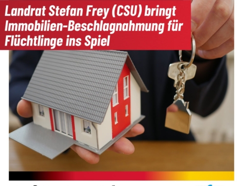 Landrat Stefan Frey (CSU) bringt Immobilien-Beschlagnahmung für Flüchtlinge ins Spiel