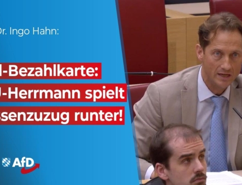 Asyl-Bezahlkarte: CSU-Herrmann spielt Massenzuzug runter!