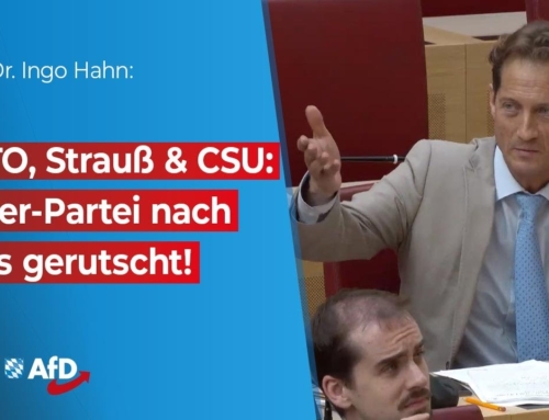 NATO, Strauß & CSU: Söder-Partei nach links gerutscht!