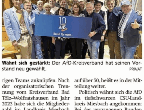 AfD-Kreisverband Miesbach wählt Vorstand