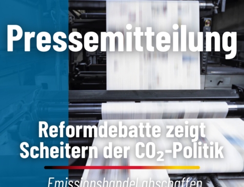 Ingo Hahn: Reformdebatte zeigt Scheitern der CO₂-Politik – Emissionshandel abschaffen